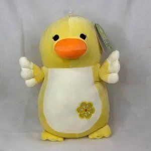 Squishmallows Hug Mees Divina the Yellow Duck Daisy Belly Easter Crew 2021